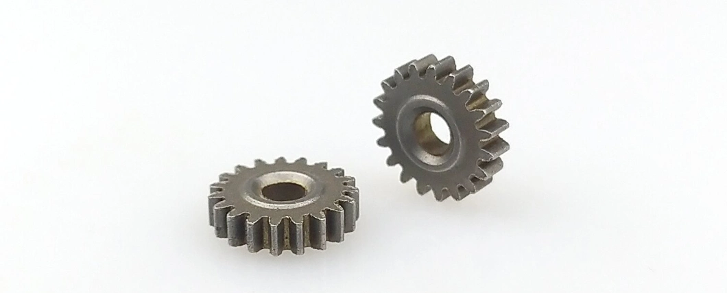 Powder Metallurgy OEM Metal Sinter Steel Double Spur Wheel Gear