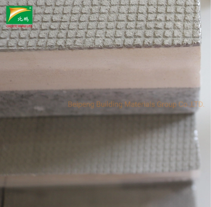 Construction XPS Composite Panel Building Material Fiberglass Cement Thermal Insulation Sandwich with Cement Mortar